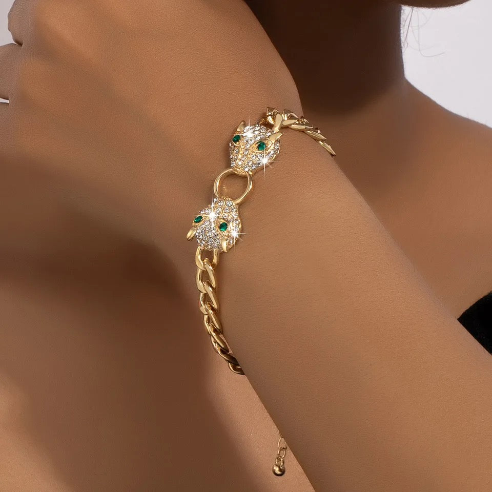 Stylish Owl Head Bracelet